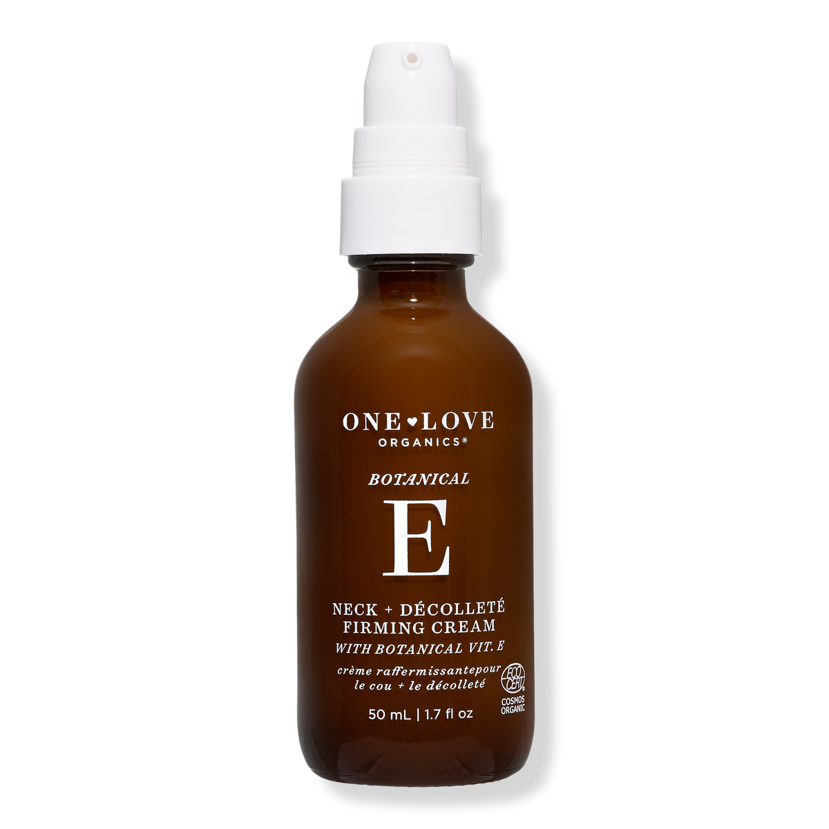 One Love Organics Botanical E Neck & Décolleté Firming Cream, 1.7 oz