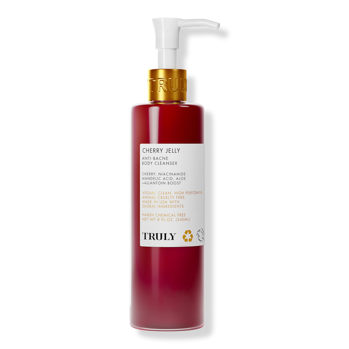 Truly Cherry Jelly Anti-Bacne Body Cleanser, 8 oz