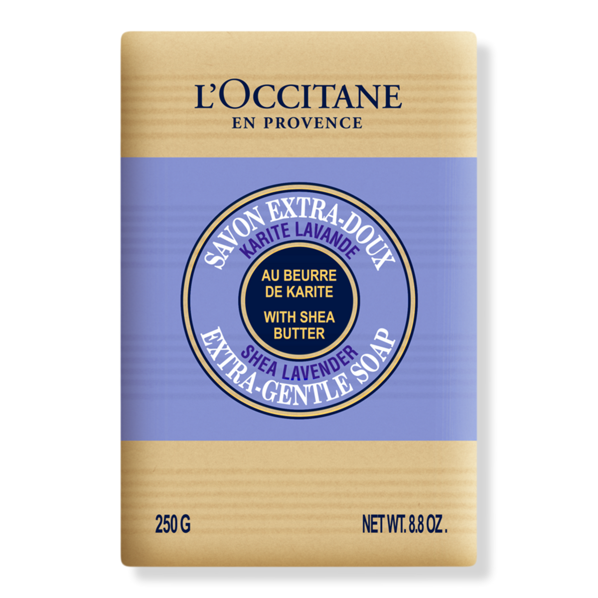 L’Occitane Shea Butter Extra Gentle Soap, Lavender, 8.8 oz