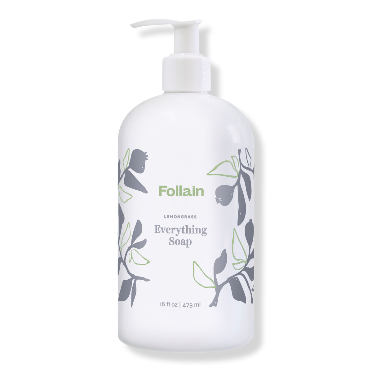 Follain Everything Soap, Lemongrass, 16 oz