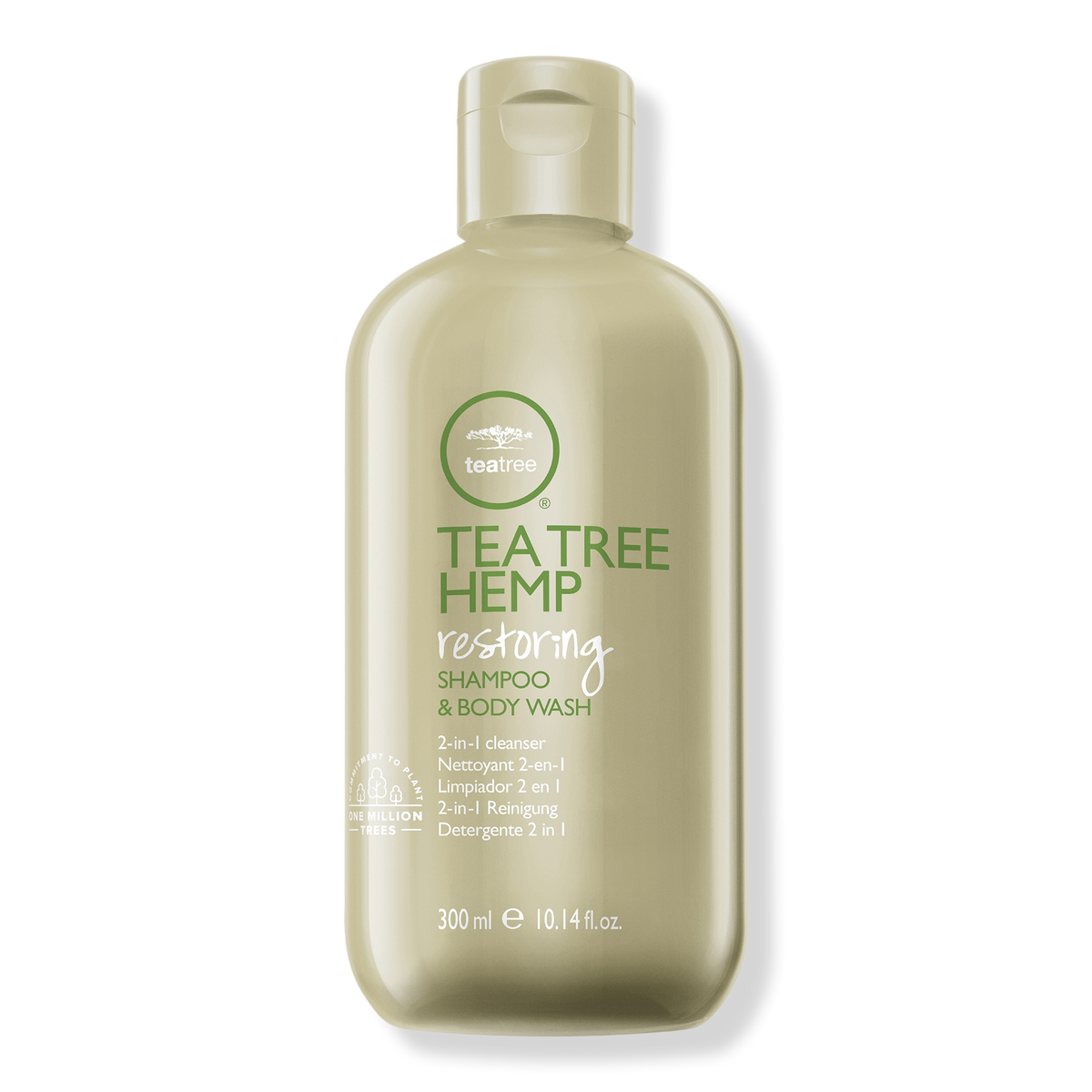 Paul Mitchell Tea Tree Hemp Restoring Shampoo & Body Wash, 10.14 oz
