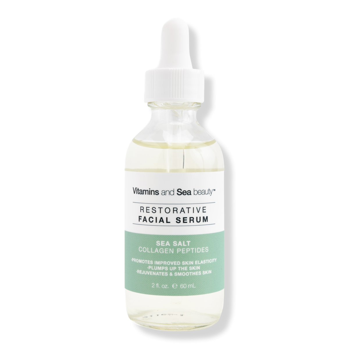 VitaminSea.beauty Sea Salt & Collagen Peptides Restorative Facial Serum, 2 oz