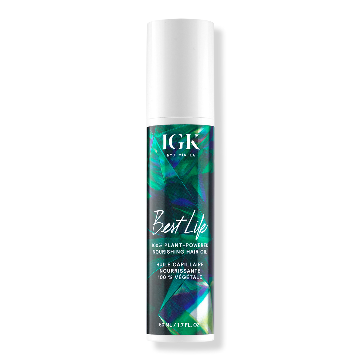 IGK Best Life 100% Plant Powered Nourishing Hair Oil, 1.7 oz