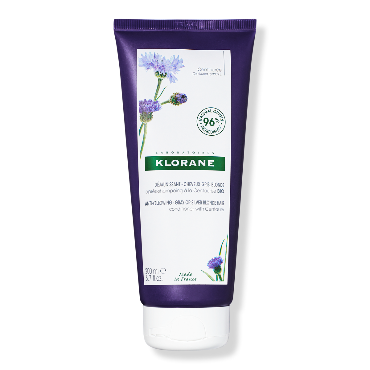 Klorane Anti-Yellowing Conditioner with Centaury, 6.7 oz