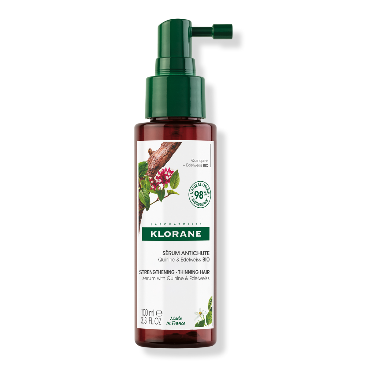 Klorane Strengthening Serum with Quinine and Edelweiss, 3.4 oz