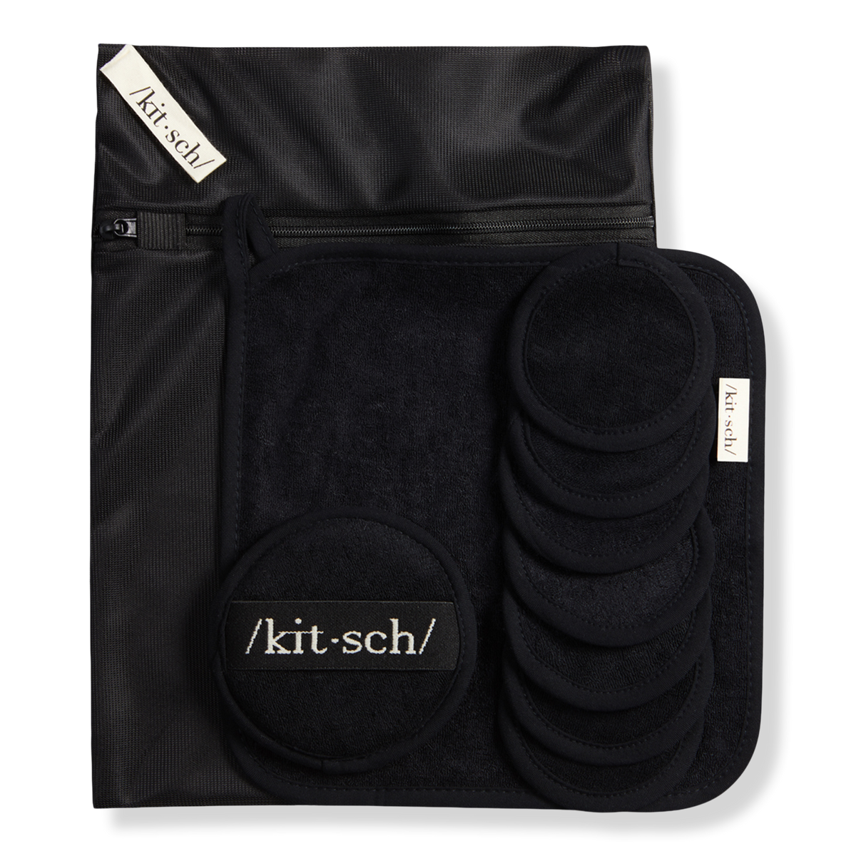 Kitsch Eco-Friendly Cleansing Kit, Black