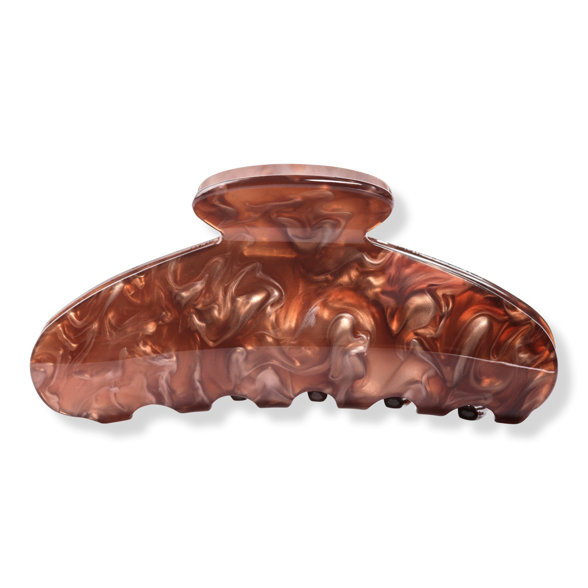 Kitsch Eco-Friendly Marble Claw Clip, Brunette, 1 ea