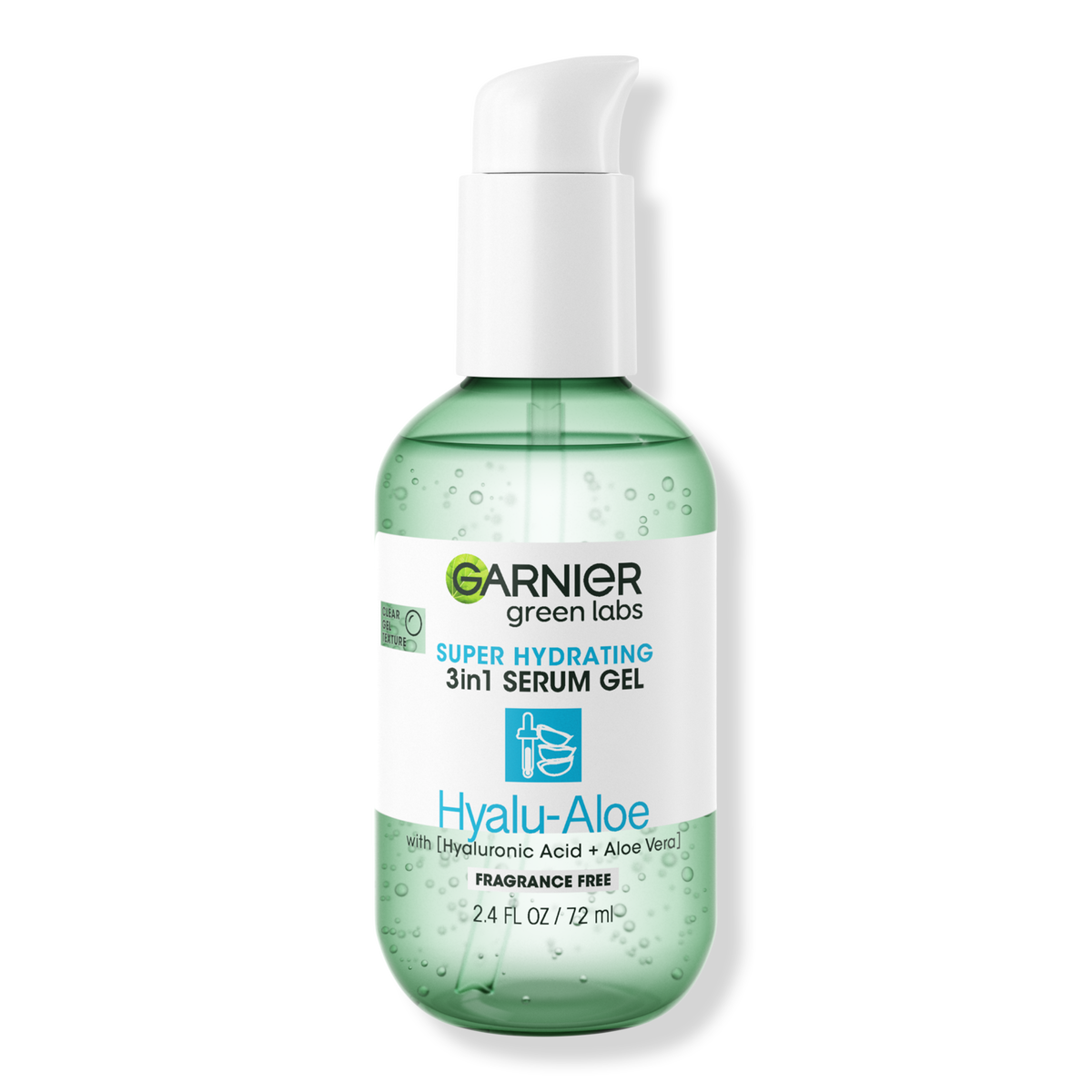 Garnier Green Labs Hyalu-Aloe Hydrating Serum Gel, 2.4 oz