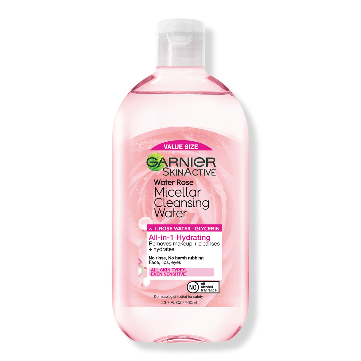 Garnier SkinActive Micellar Cleansing Water with Rose Water, 23.7 oz