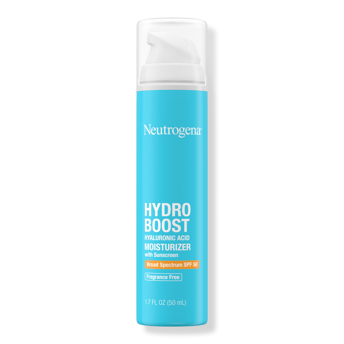 Neutrogena Hydro Boost Hyaluronic Acid Moisturizer, SPF 50, 1.7 oz