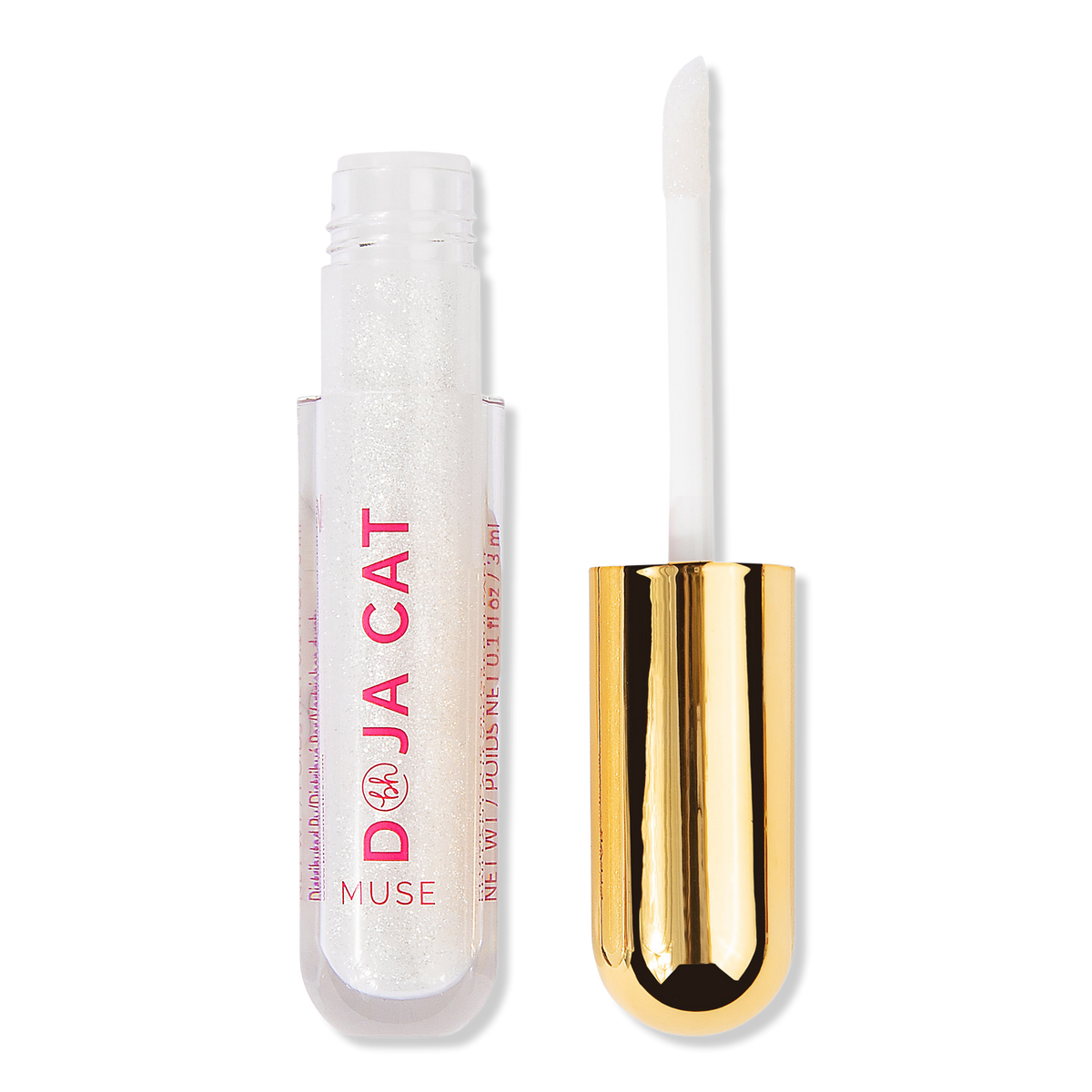 BH Cosmetics DOJA CAT MUSE, Plumping Lip Gloss, Clear, 0.1 oz