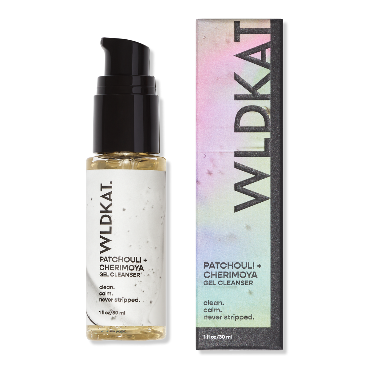 WLDKAT Travel Size Patchouli + Cherimoya Gel Cleanser, 1 oz
