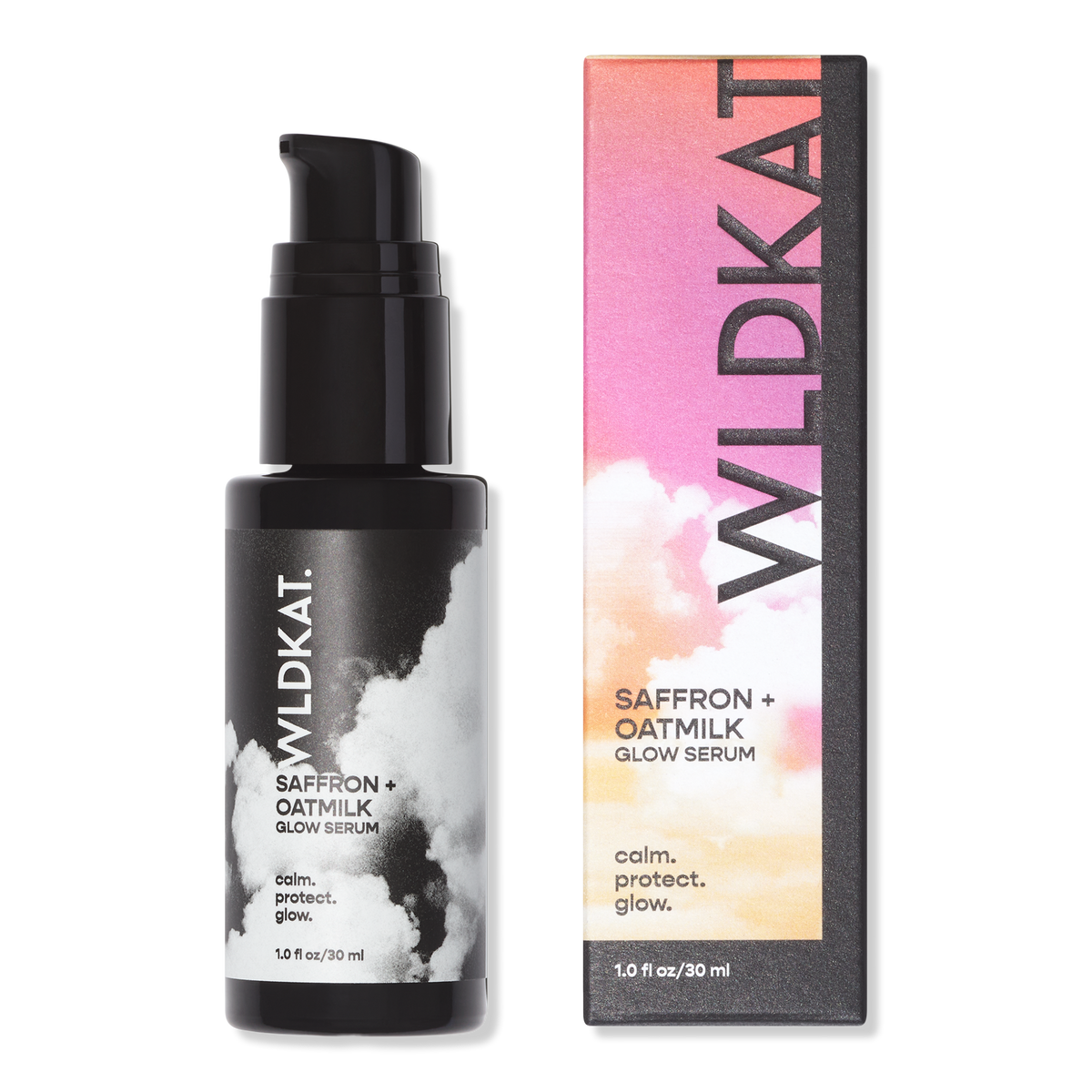 WLDKAT Saffron + Oat Milk Glow Serum, 1 oz
