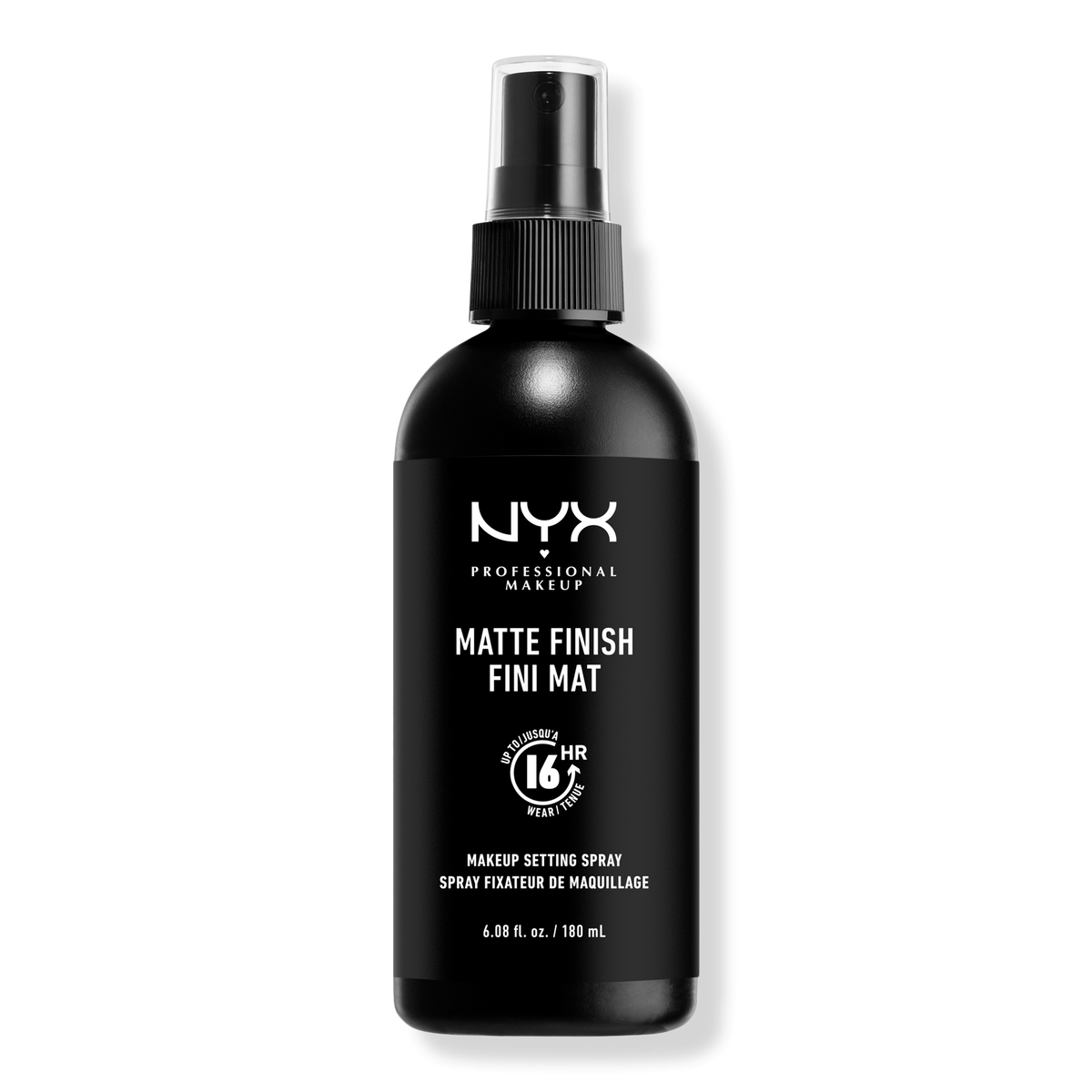 NYX Professional Makeup Matte Finish Long Lasting Makeup Setting Spray Vegan Formula, 6.08 oz
