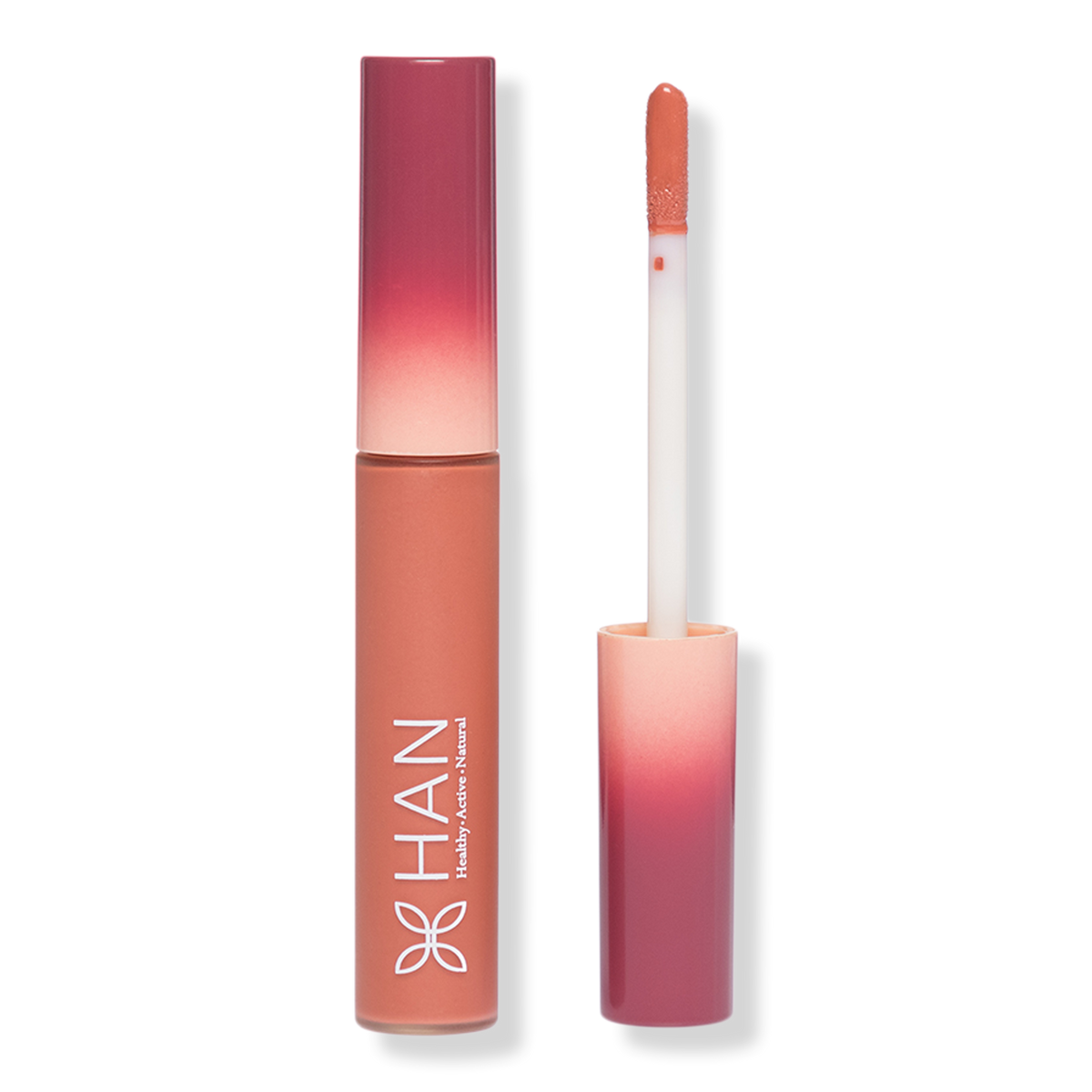 HAN Skincare Cosmetics Lip Gloss, Peachy Nude, 0.28 oz