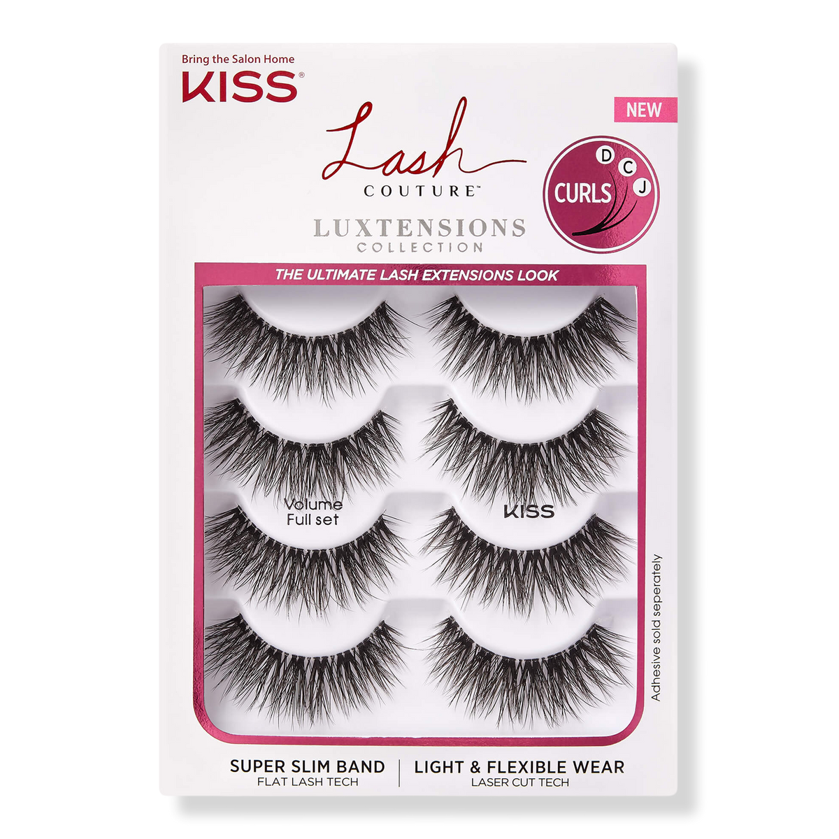 Kiss Lash Couture LuXtensions Collection Volume Full Set Multi-Pack