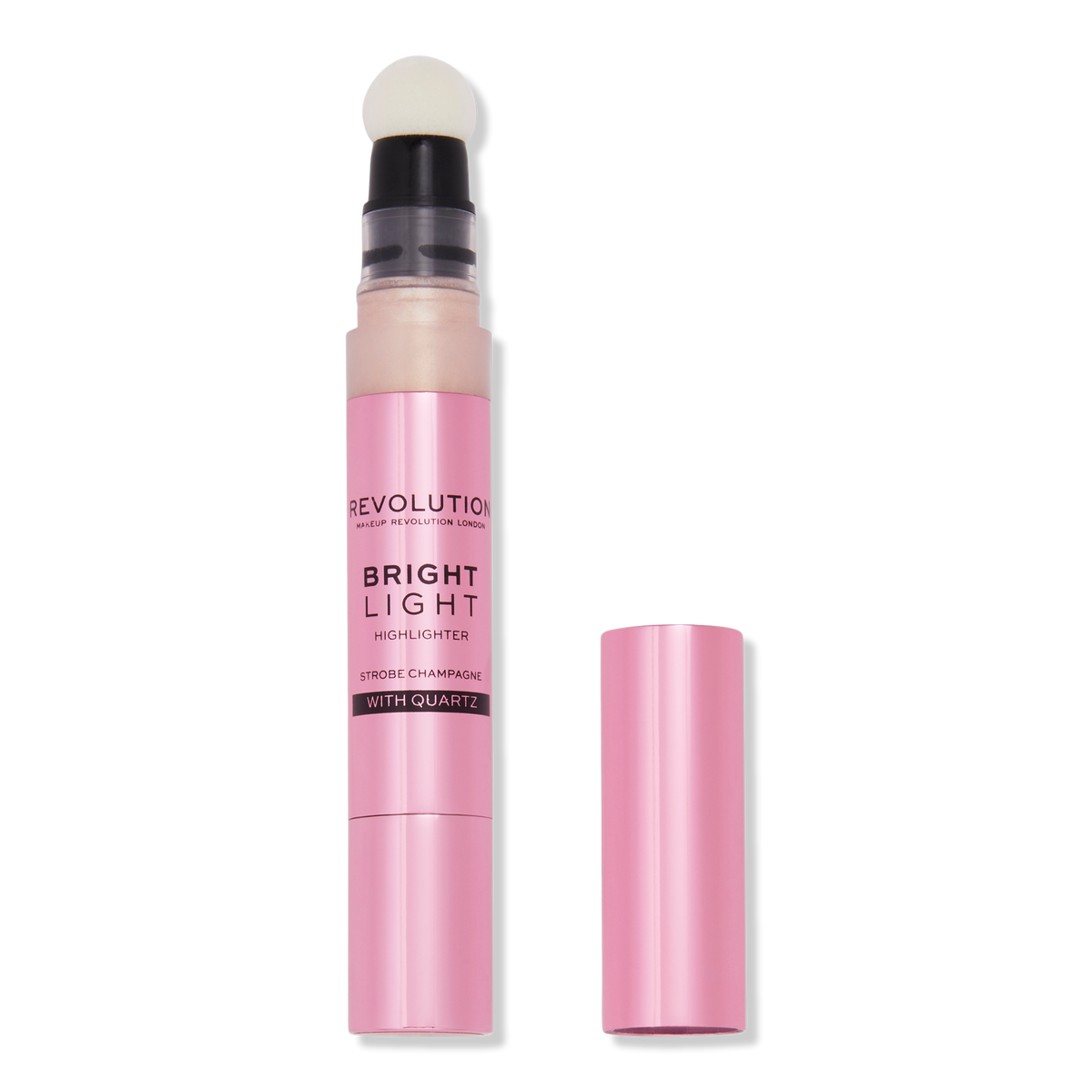 Makeup Revolution Bright Light Highlighter, Strobe Champagne, 0.10 oz