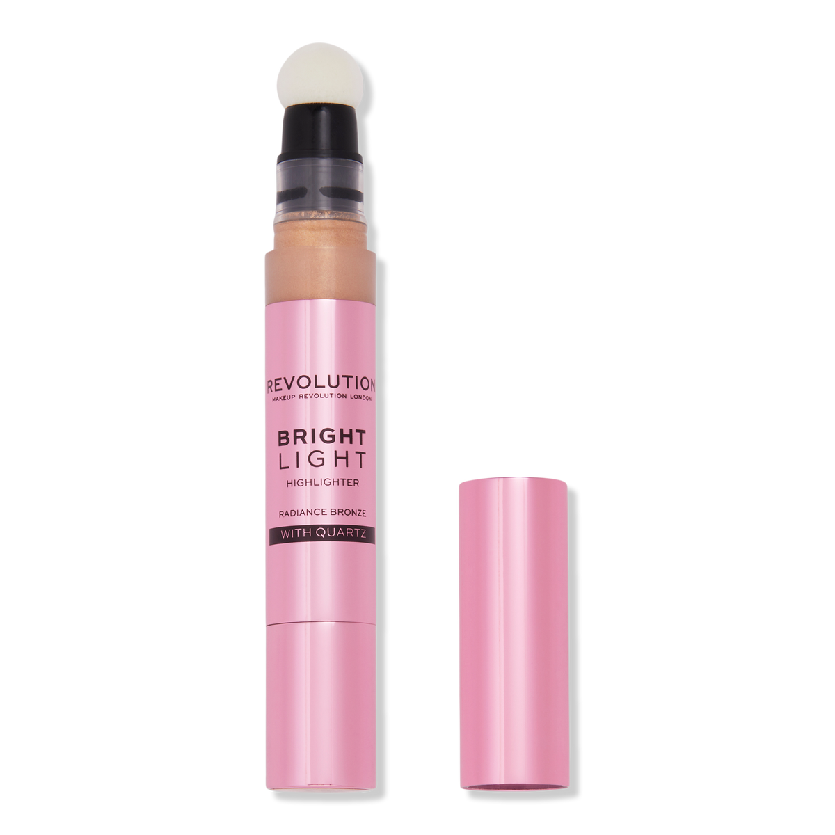 Makeup Revolution Bright Light Highlighter, Radiance Bronze, 0.10 oz