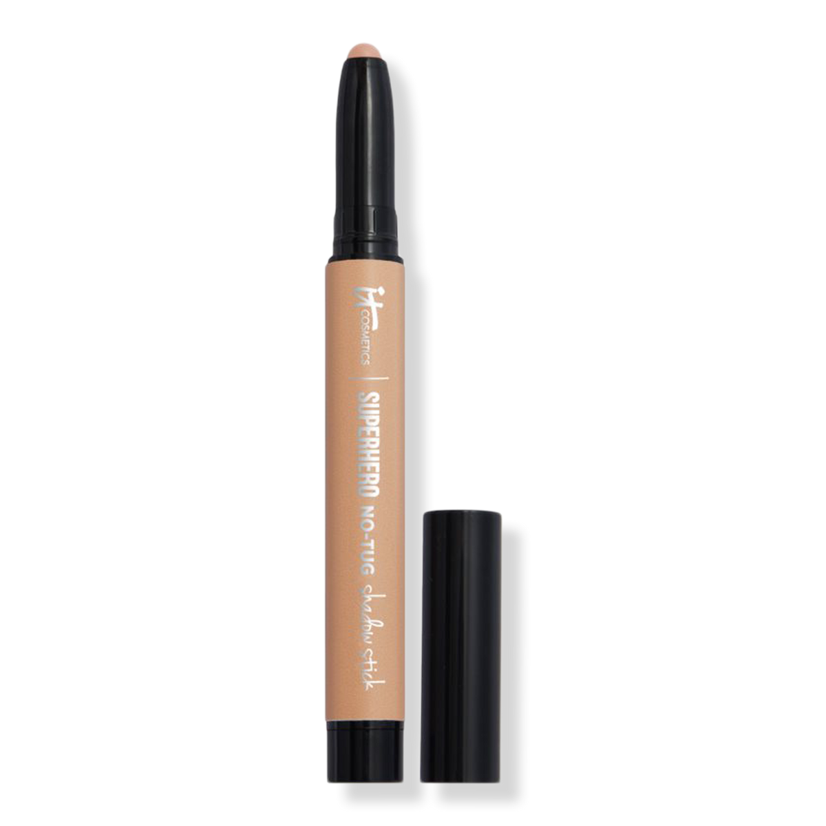 IT Cosmetics Superhero No-Tug Longwear Eyeshadow Stick, Courageous Cream, 0.05 oz