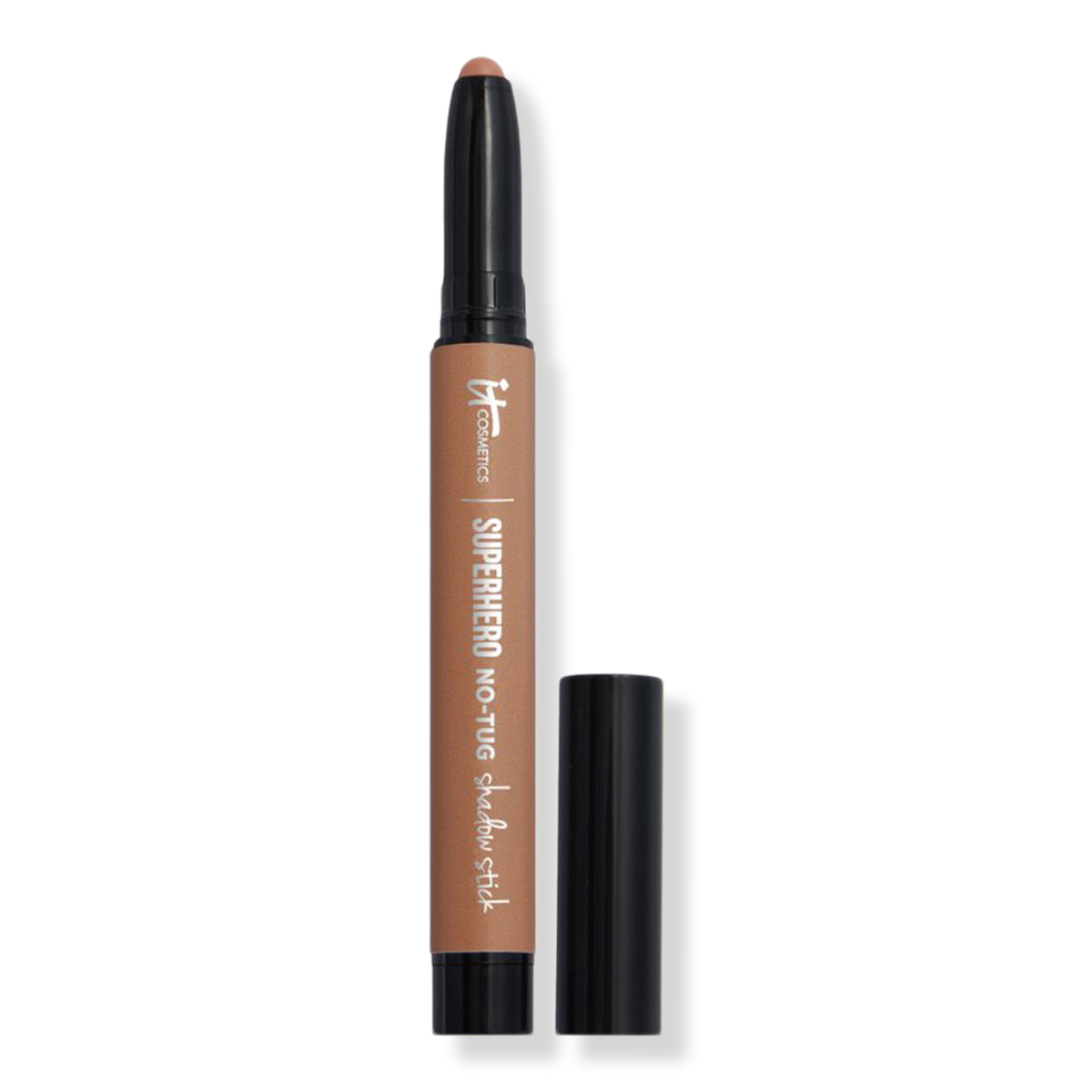 IT Cosmetics Superhero No-Tug Longwear Eyeshadow Stick, Tough Tan, 0.05 oz