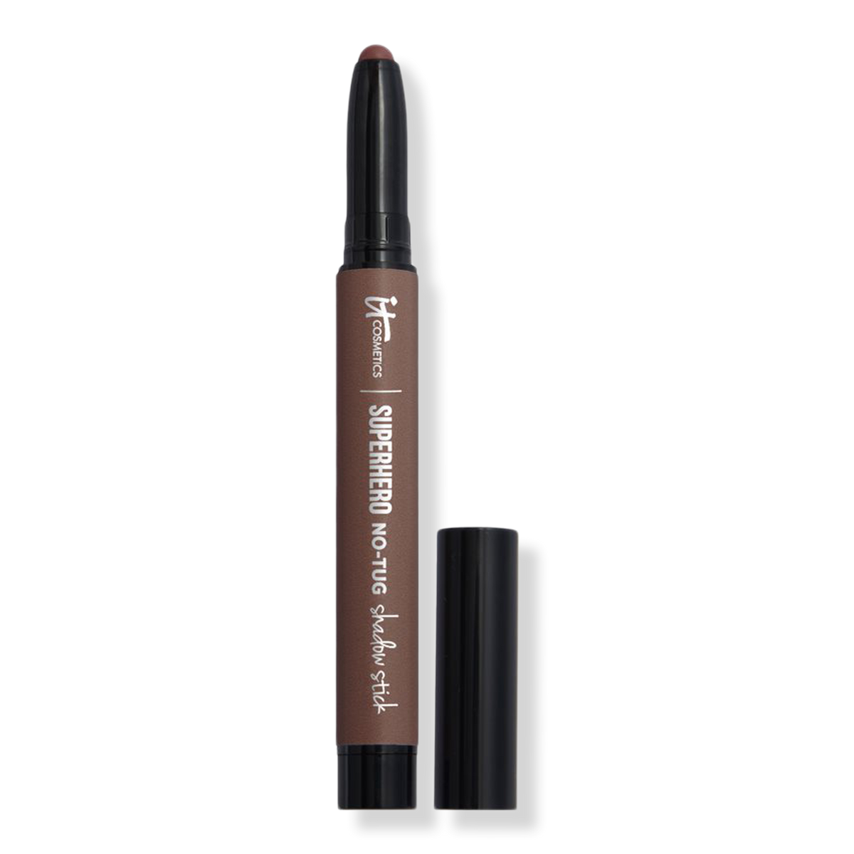 IT Cosmetics Superhero No-Tug Longwear Eyeshadow Stick, Fearless Umber, 0.05 oz