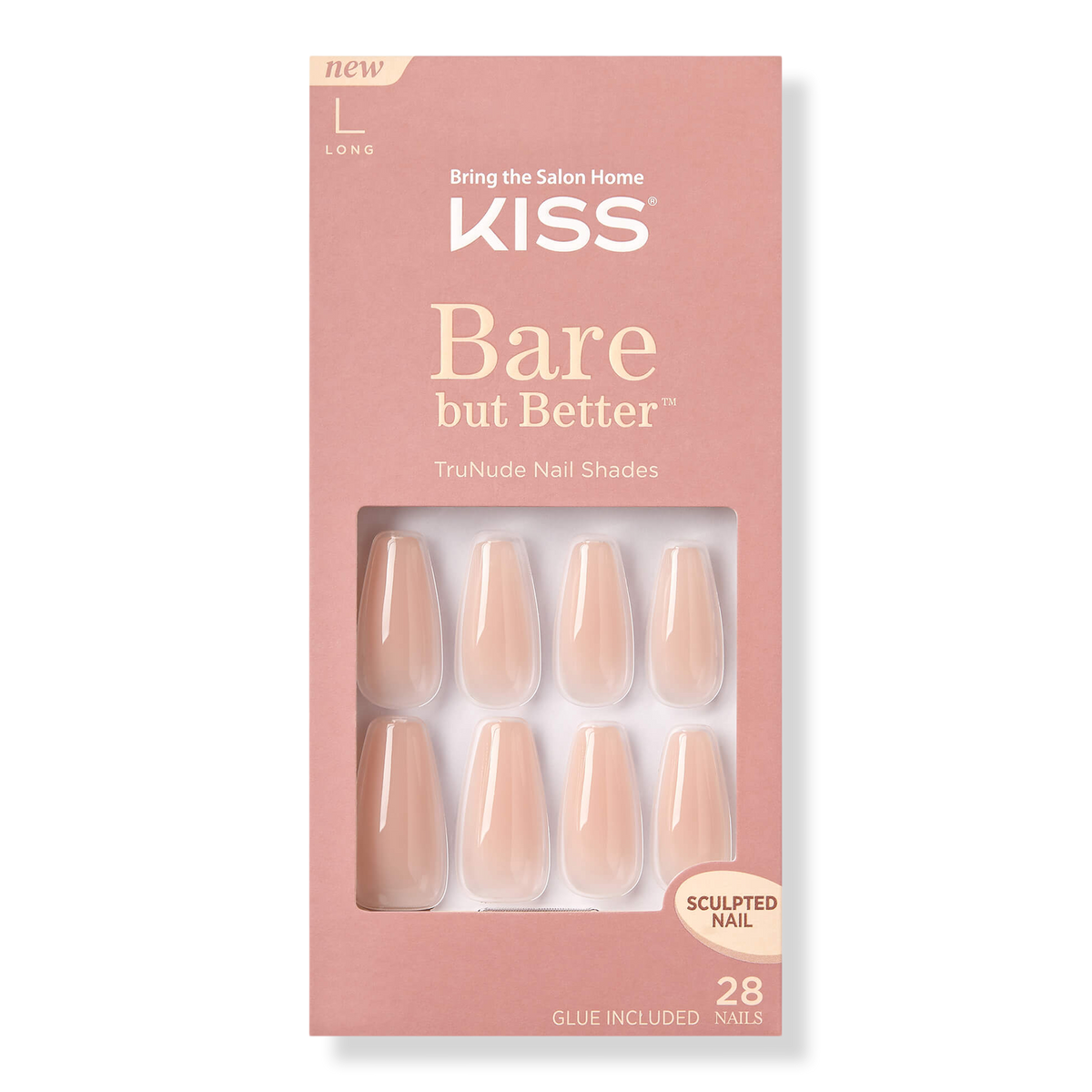 Kiss Nude Drama Bare But Better Nails