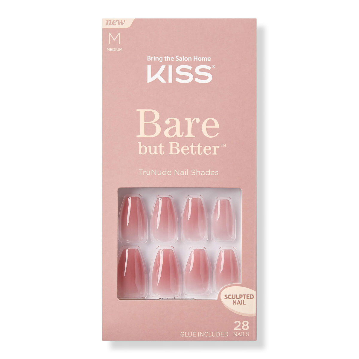 Kiss Nude Nude Bare but Better Nails