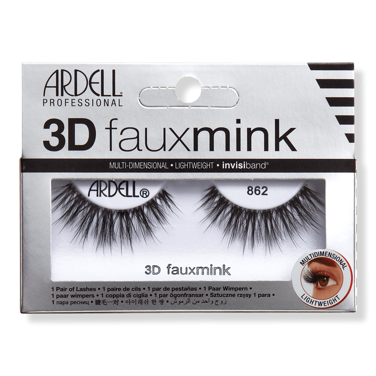 Ardell 3D Faux Mink Single Strip Lashes #862 - OTC Shoppe Express