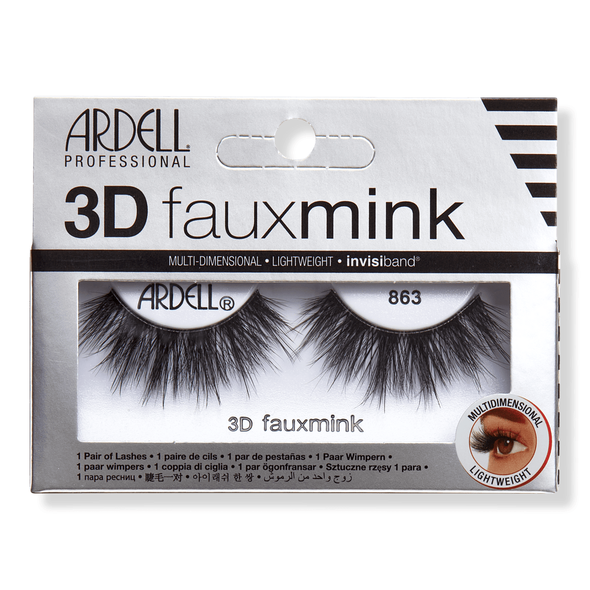 Ardell 3D Faux Mink Single Strip Lashes #863 - OTC Shoppe Express