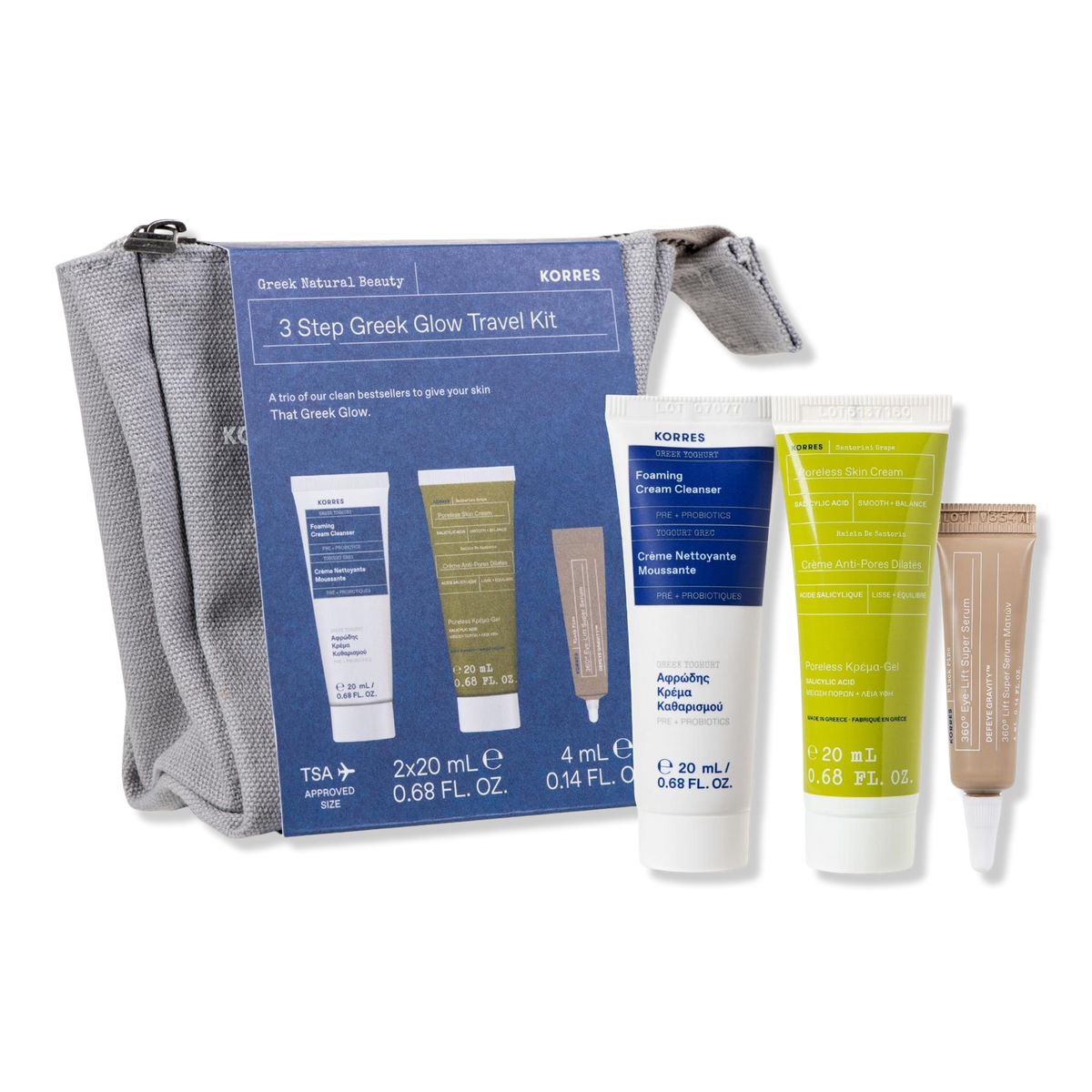 KORRES 3 Step Greek Glow Kit