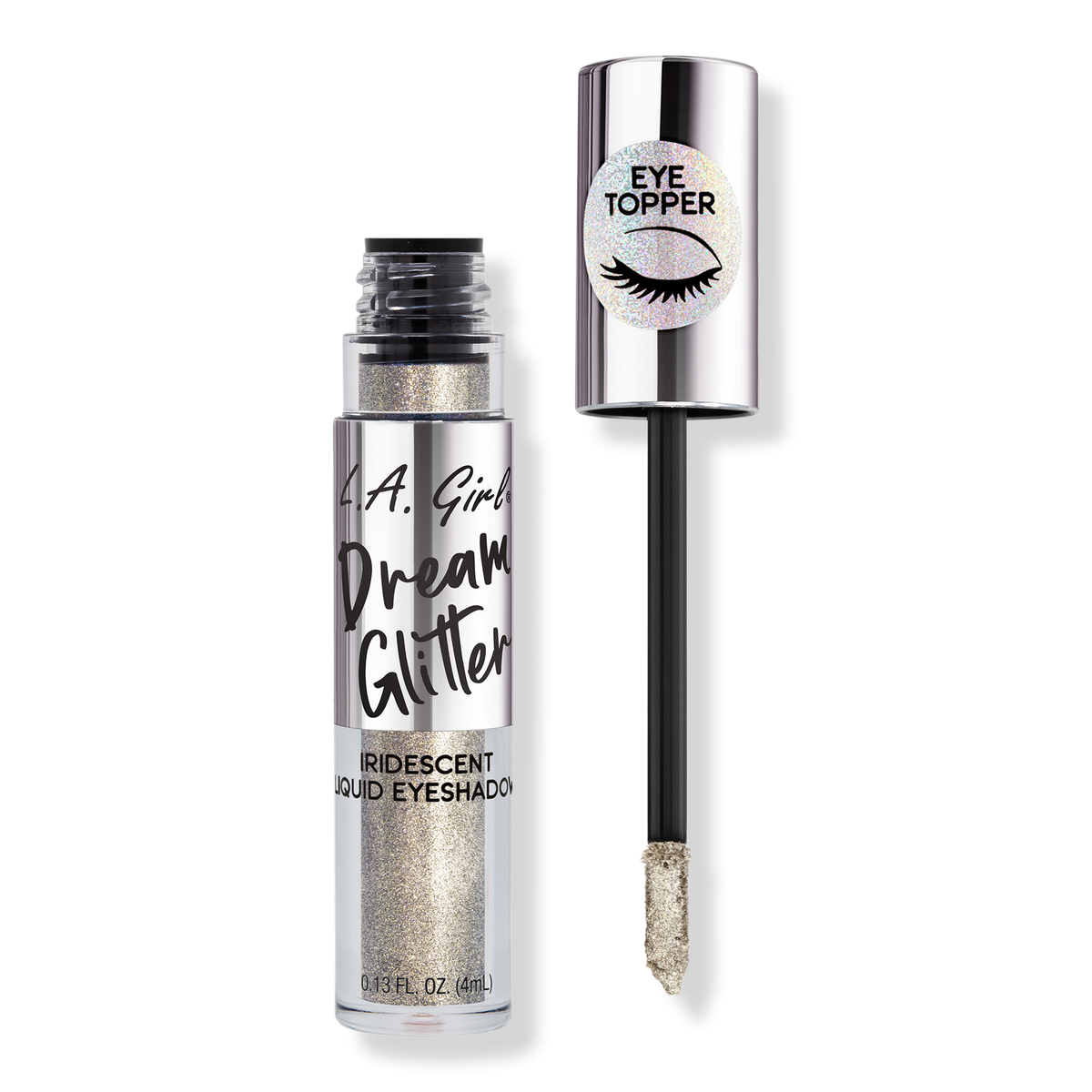 L.A. Girl Dream Glitter Liquid Eyeshadow, Aura, 0.13 oz