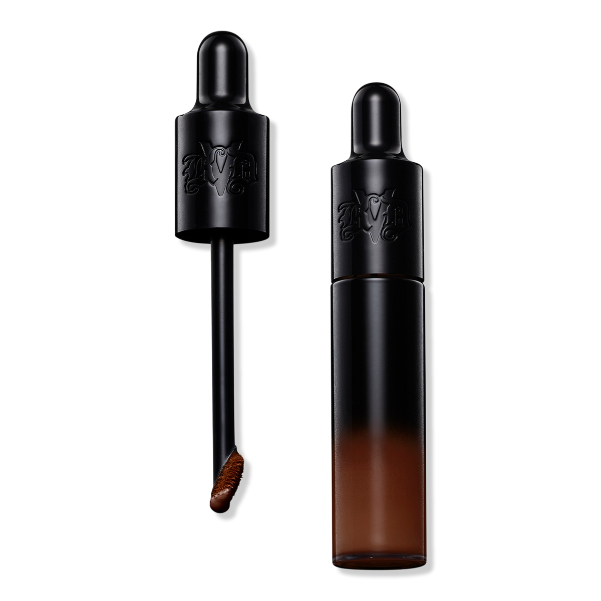 KVD Beauty Good Apple Lightweight Full-Coverage Concealer, Deep 195, 0.33 oz