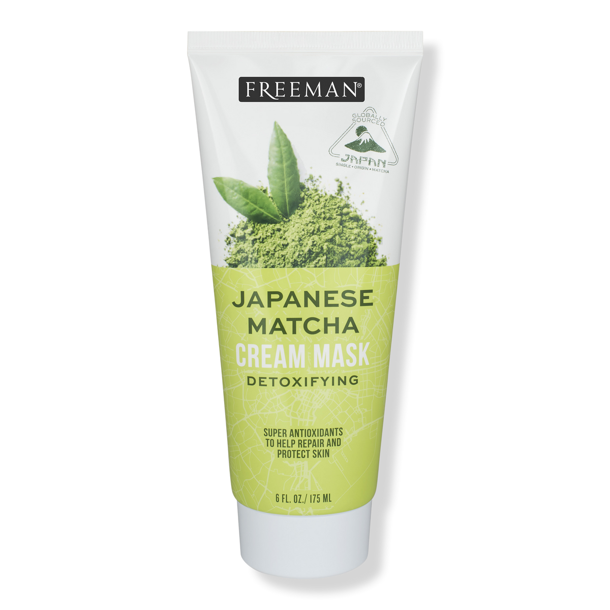 Freeman Exotic Blends Detoxifying Japanese Matcha Cream Facial Mask, 6 oz