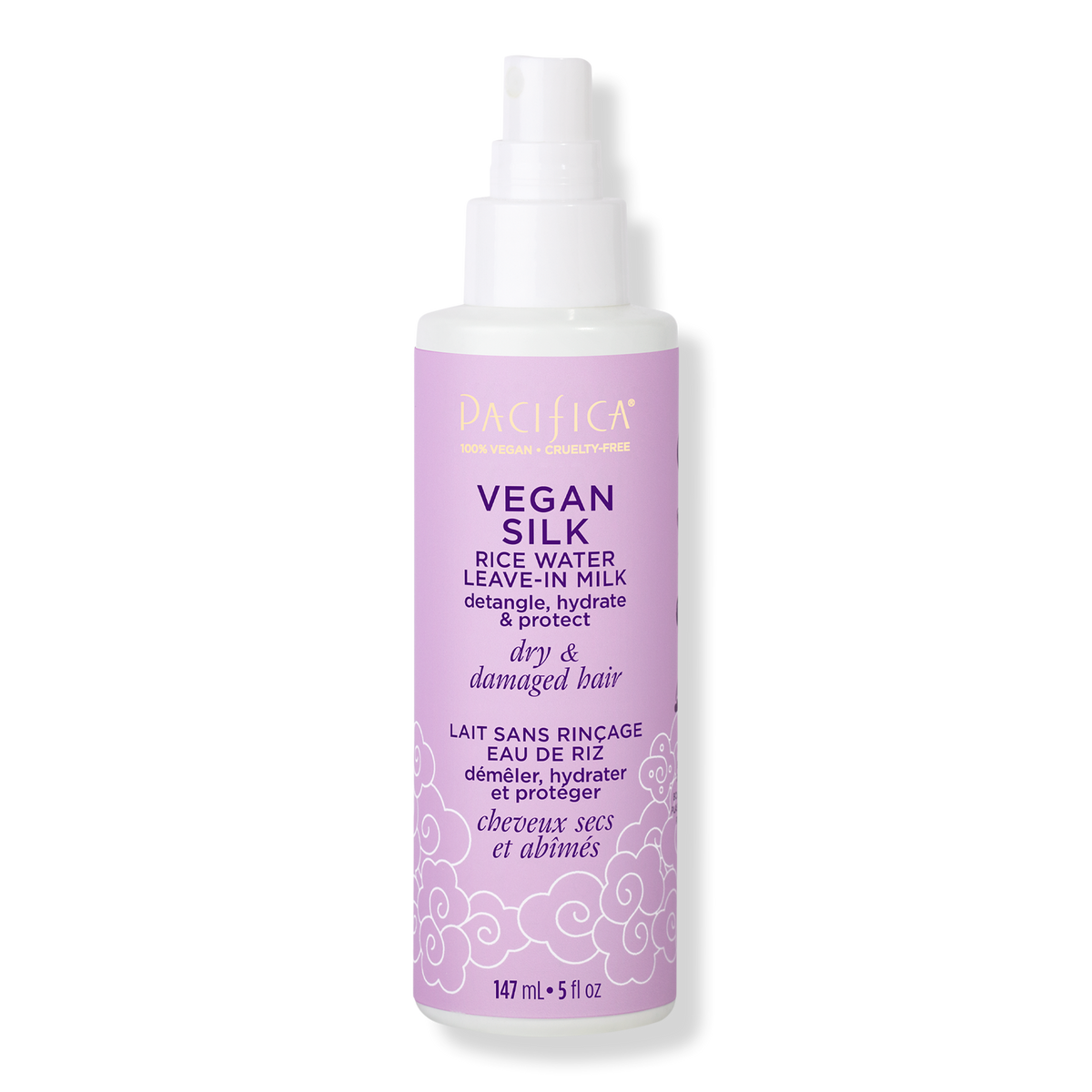 Pacifica Vegan Silk Rice Water Leave in Milk, 5 oz