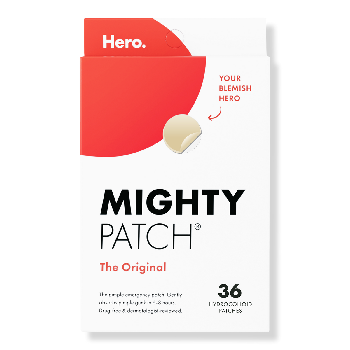 Hero Cosmetics Mighty Patch Original, 36 ea