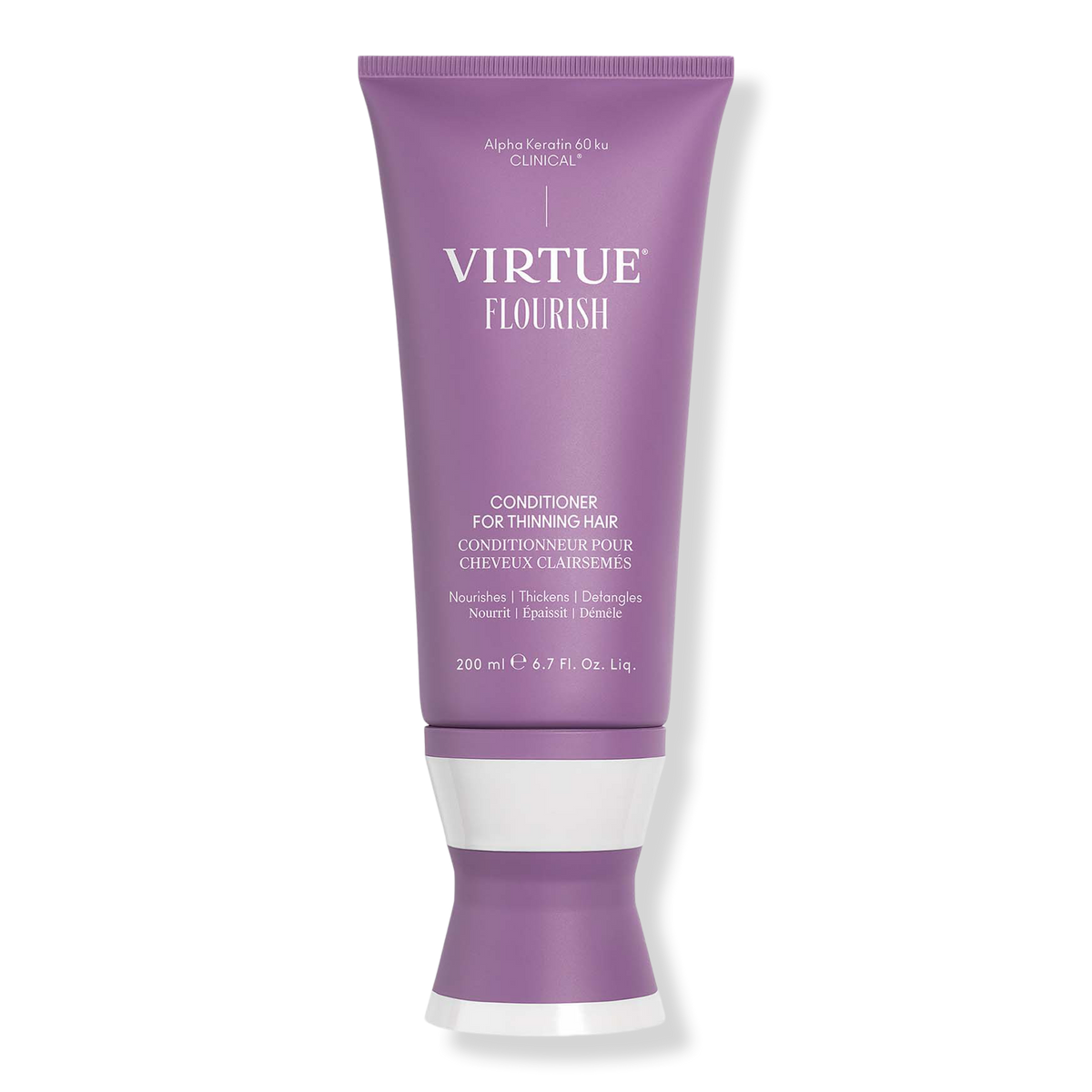 Virtue Flourish Conditioner for Thinning Hair, 6.7 oz