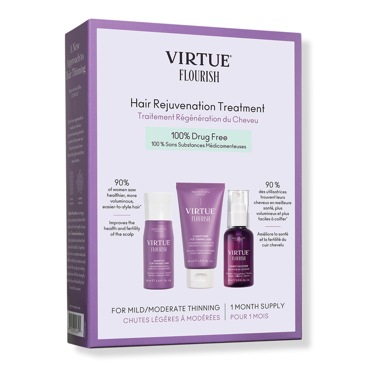 Virtue Hair Rejuvenation Treatment 1 Month Kit