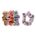 Scünci Multi-Colored Pony Tail Scrunchies, 6 ea