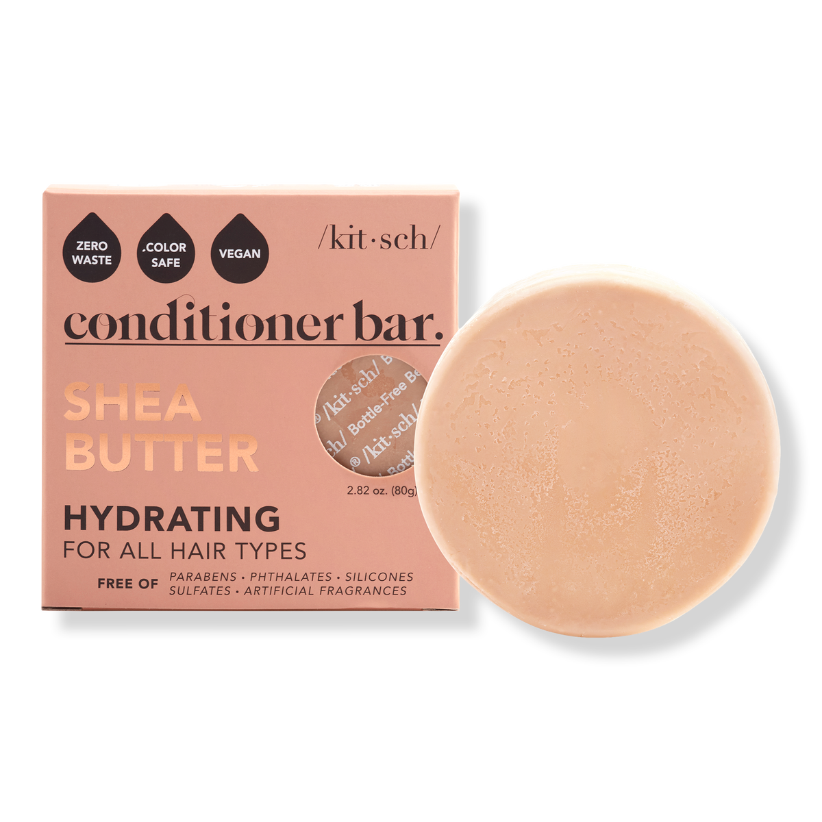 Kitsch Shea Butter Hydrating Conditioner Bar, 1 ea