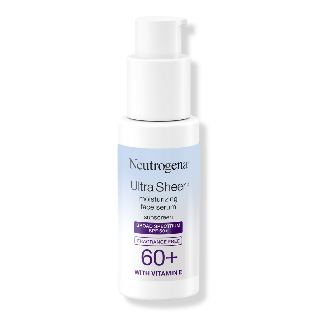 Neutrogena Ultra Sheer Face Serum, SPF 60+, 1.7 oz