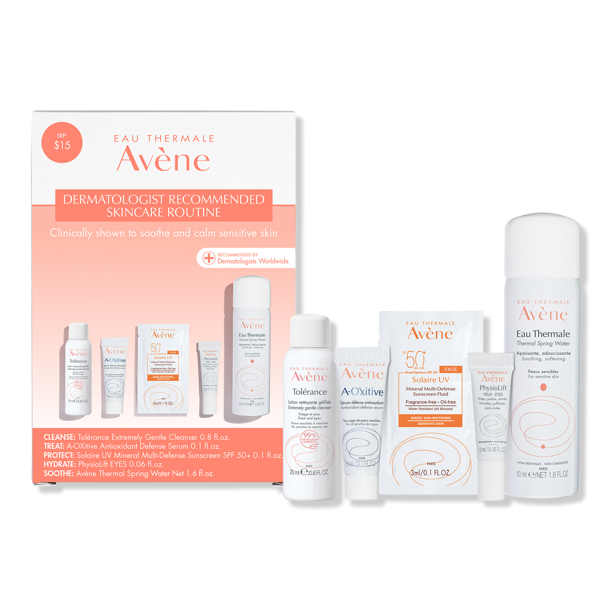 Avène Dermatologist Recommended Skincare Routine