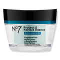 No7 Protect & Perfect Intense Advanced Fragrance Free Night Cream, 1.69 oz