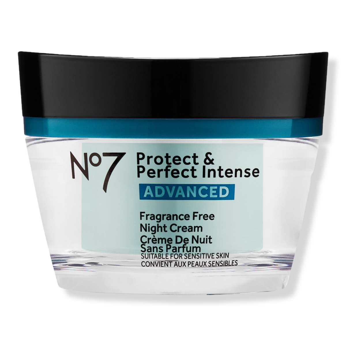 No7 Protect & Perfect Intense Advanced Fragrance Free Night Cream, 1.69 oz