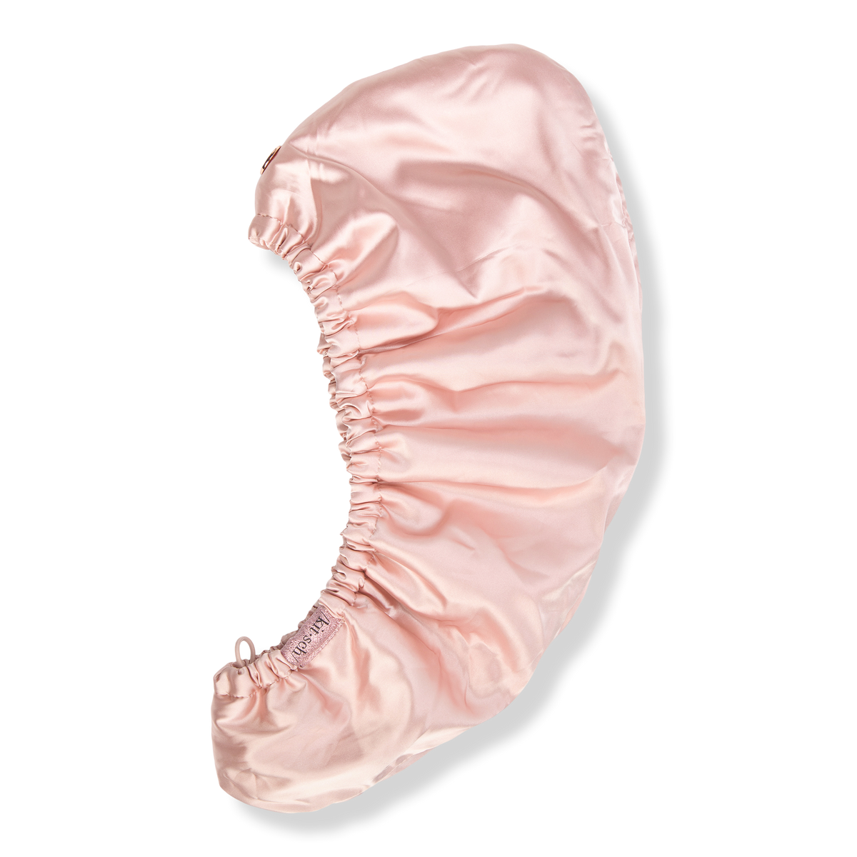 Kitsch Satin-Wrapped Microfiber Hair Towel, Blush, 1 ea