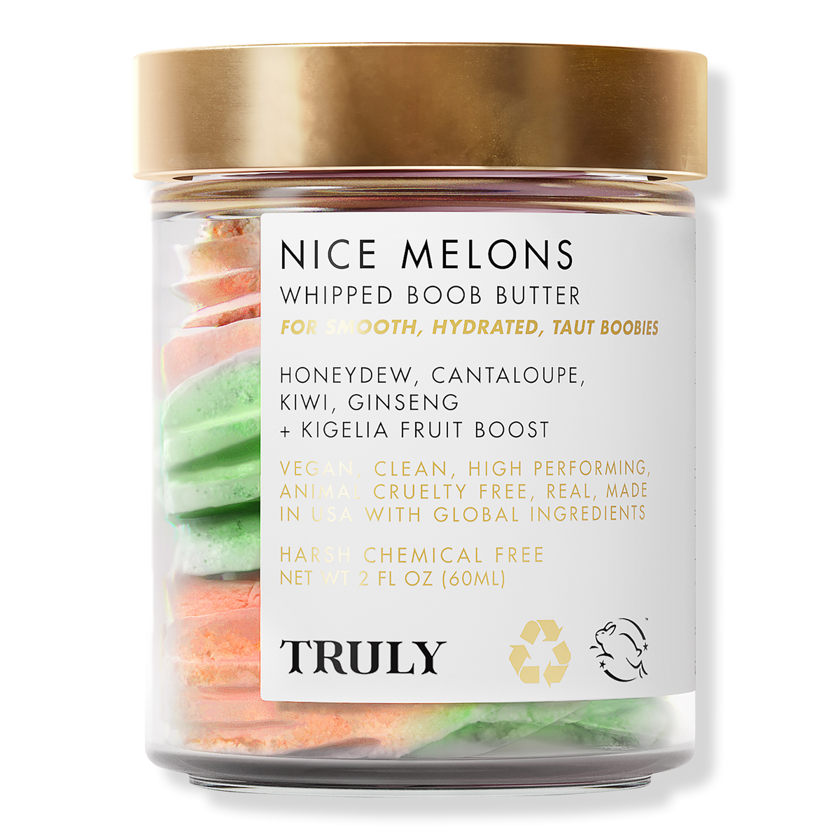 Truly Nice Melons Whipped Boob Butter, 2 oz