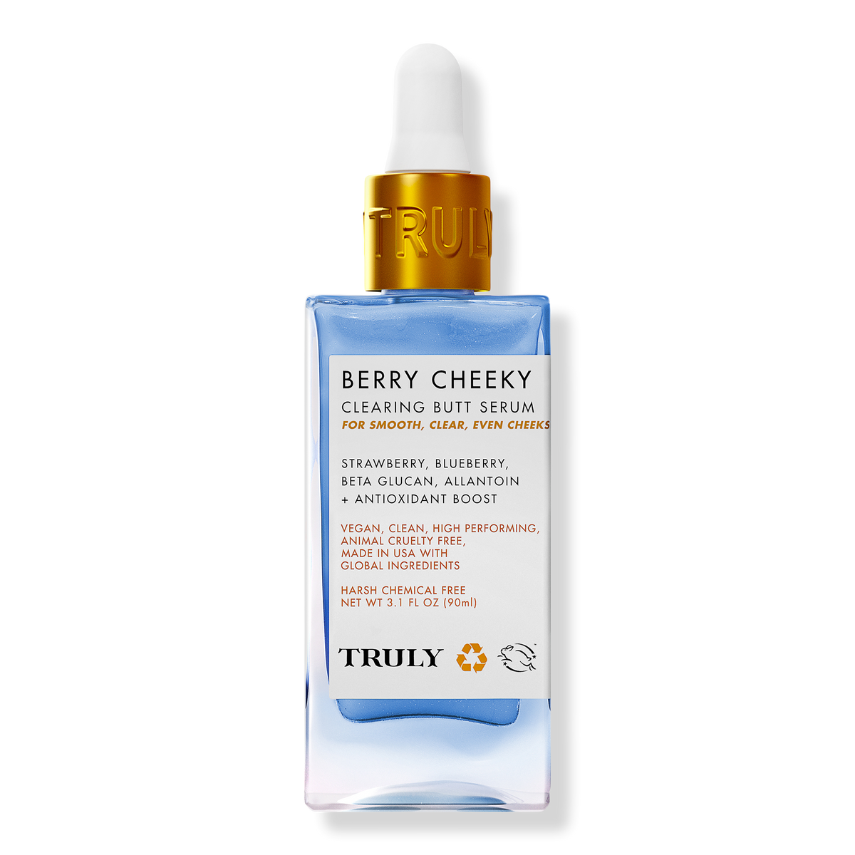 Truly Berry Cheeky Clearing Butt Serum, 3.1 oz