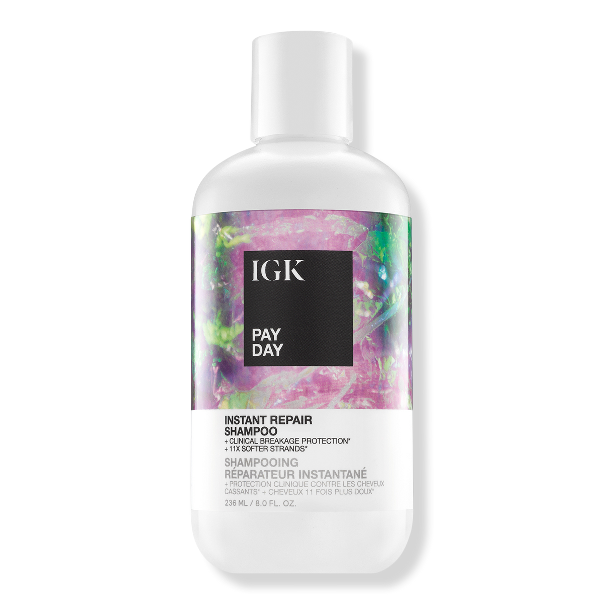 IGK Pay Day Instant Repair Shampoo, 8 oz