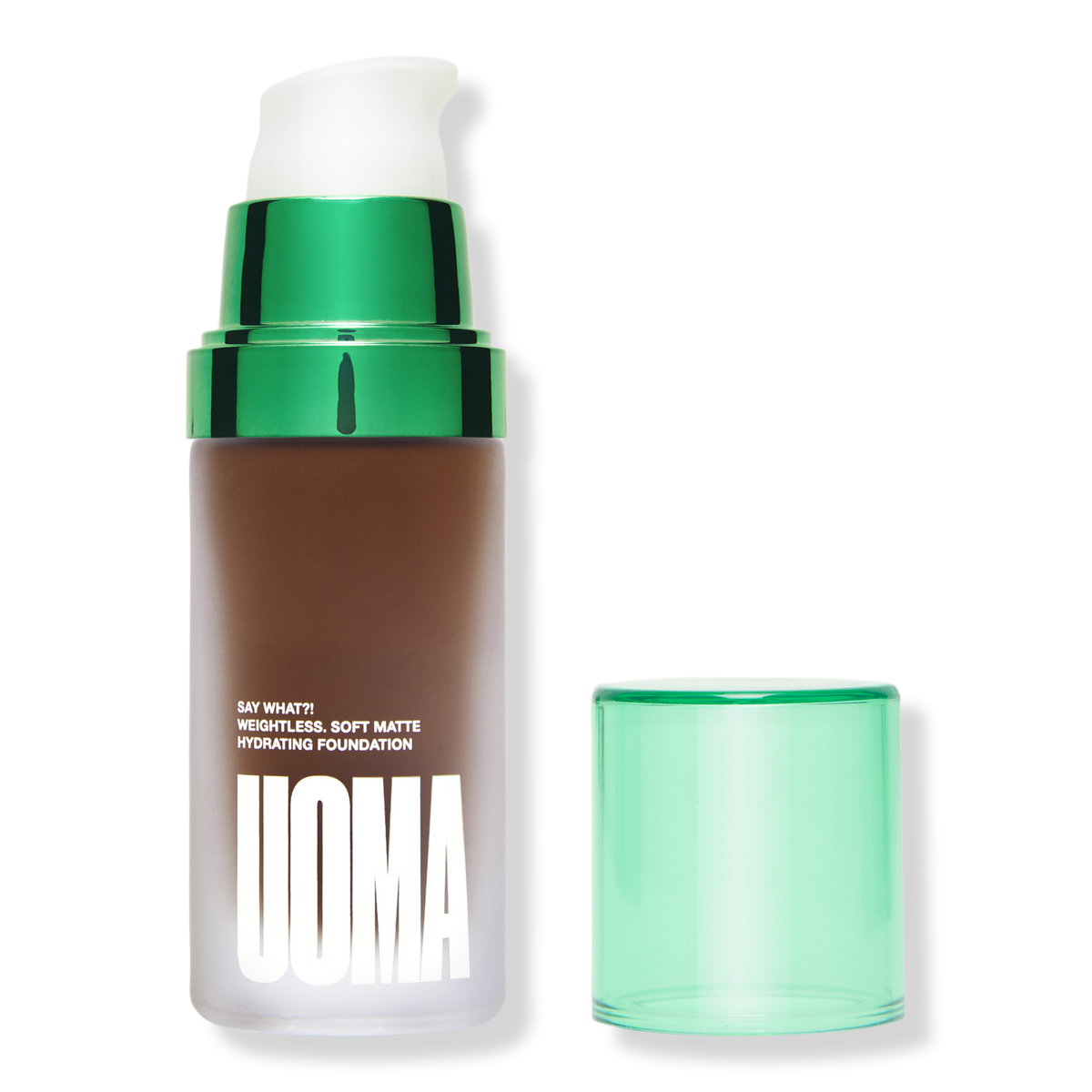 UOMA Beauty Say What?! Foundation, Black Pearl T2N, 1 oz