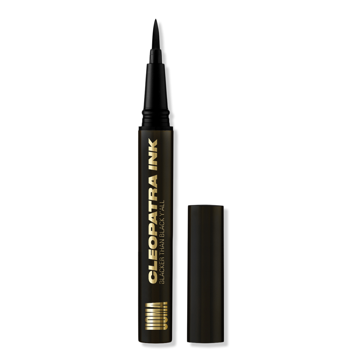 UOMA Beauty Mini Liquid Eyeliner, Blackety Black Y'all, 0.2 oz