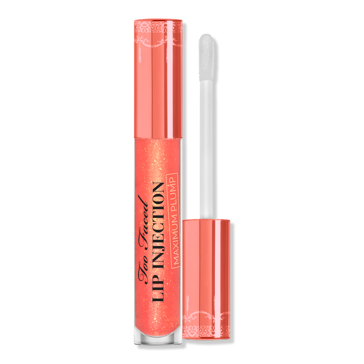 Too Faced Lip Injection Maximum Plump Extra Strength Lip Plumper, Creamsicle Tickle, 0.14 oz